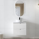 Noosa (Apollo) 600x460x550 wall hung Matte White Plywood Cabinet