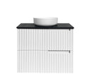 Noosa (Apollo) 750x460x550 wall hung Matte White Plywood Cabinet