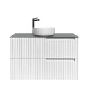Noosa (Apollo) 900x460x550 wall hung Matte White Plywood Cabinet