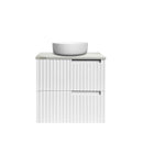 Noosa (Apollo) 600x460x550 wall hung Matte White Plywood Cabinet