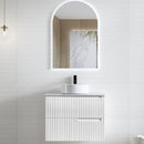 Noosa (Apollo) 750x460x550 wall hung Matte White Plywood Cabinet