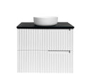 Noosa (Apollo) 750x460x550 wall hung Matte White Plywood Cabinet