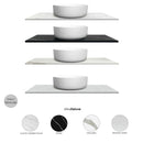 Maximo 45 Degree 900 Wall Hung Vanity Amazon Grey Cabinet 900x460x550