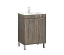 Maxio 45 Degree 600 Free Standing Vanity Amazon Grey 600x370x850