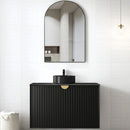 Marlo (Dionysus) 900x460x550 wall hung Matte Black Plywood Cabinet