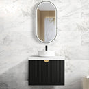 Marlo (Dionysus) 750x460x550 wall hung Matte Black Plywood Cabinet