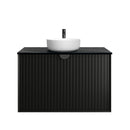 Marlo (Dionysus) 900x460x550 wall hung Matte Black Plywood Cabinet