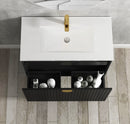 Marlo (Dionysus) 600x460x550 wall hung Matte Black Plywood Cabinet