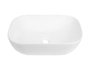 ARTIS O'96Ultra slim Matt White fine ceramicNo Tap HoleDimension: 455x320x135mm
