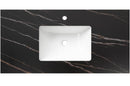 Rock Plate Stone 900x460x15mm Empire Black Undermount with undermount basin