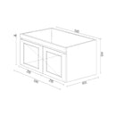 Hampton Mark II 600 Matt White (Charon)