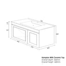 Hampton Mark II 750 Matt White (Charon)