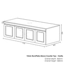 Hampton MK II 1200 Matt White (Charon)