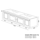 Hampton Mk II 1500 Matt Grey (Europa)