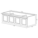 Hampton Mk II 1200 Matt Black (Pluto)