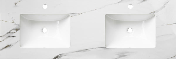 Rock Plate Stone 1800x460x15mm Mont Blanc Undermount with undermount basin