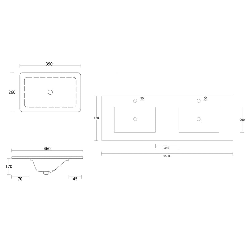 Hampton Mk II 1500 Matt White (Charon)