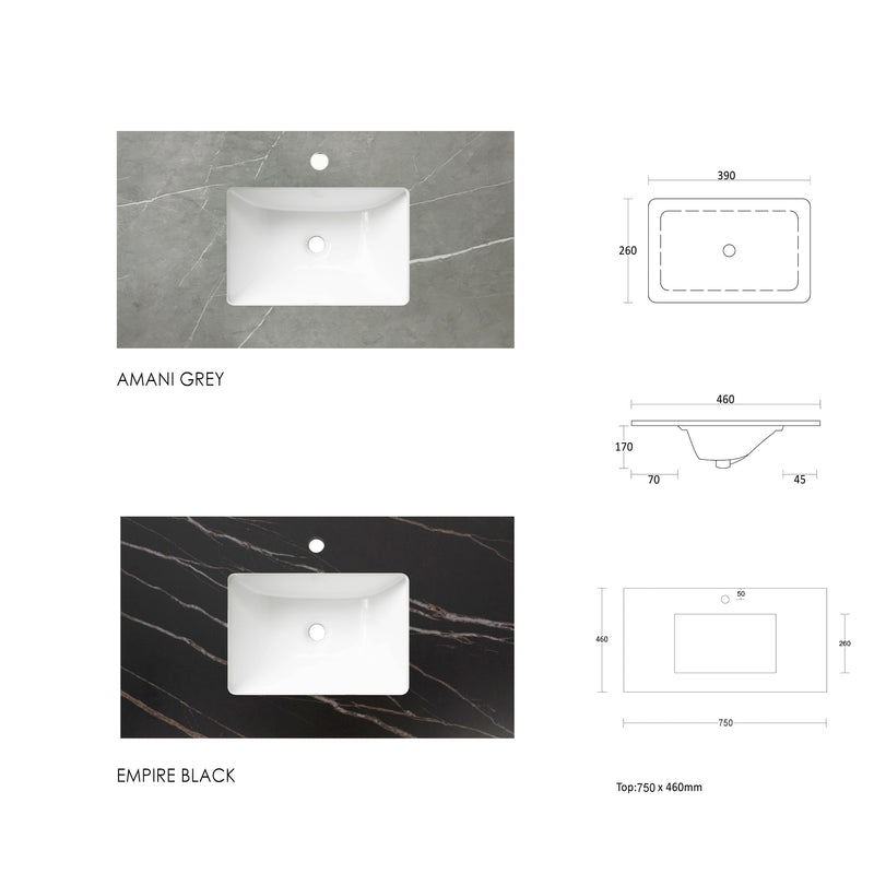 Hampton Mark II 750 Matt Grey (Europa)