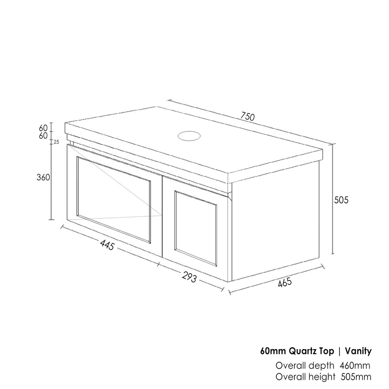 Hampton Mark II 750 Matt Grey (Europa)
