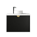 Marlo (Dionysus) 750x460x550 wall hung Matte Black Plywood Cabinet