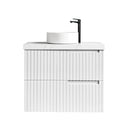 Noosa (Apollo) 750x460x550 wall hung Matte White Plywood Cabinet