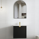 Marlo (Dionysus) 600x460x550 wall hung Matte Black Plywood Cabinet
