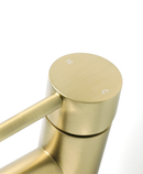 Roul Basin Mixer Brushed Gold