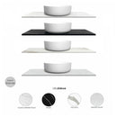 Byron 750x460x550 wall hung Natural Oak Plywood Cabinet