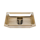 Byron 900x460x550 wall hung Natural Oak Plywood Cabinet