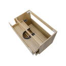 Byron 900x460x550 wall hung Natural Oak Plywood Cabinet