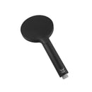 (BKSR202-B) Pavia Twin Shower On Rail Bottom inlet, Round Black