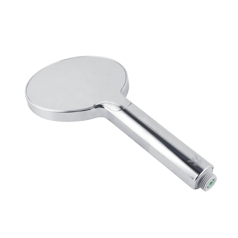 Pavia Twin Shower On Rail Top Inlet, Round Brush nickle