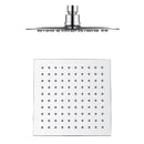 (BKSS102) TaranTwin Shower On Rail Bottom inlet, square Chrome